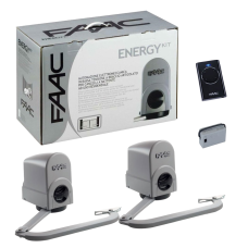 FAAC 391 KIT — автоматика для розпашних воріт (макс. довжина створки 2,5 м.)
